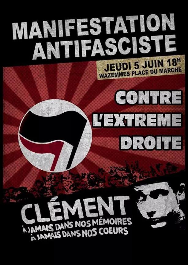 Manifestation pour Clément Méric à Lille